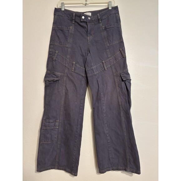 Pacsun Low Rise Baggy Jeans Blue Denim Pants Women's 27 (32x30) - Picture 1 of 8